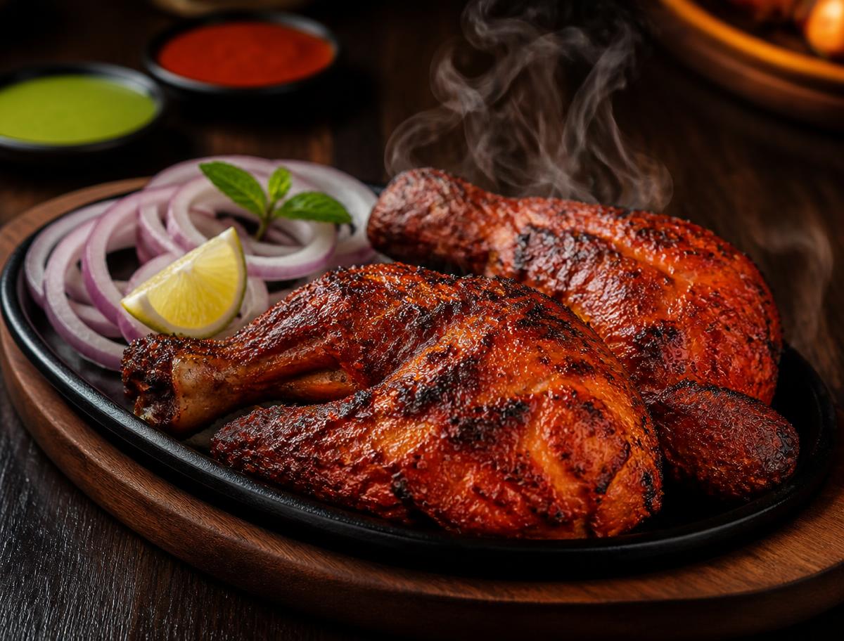 Tandoori Stuffed Leg